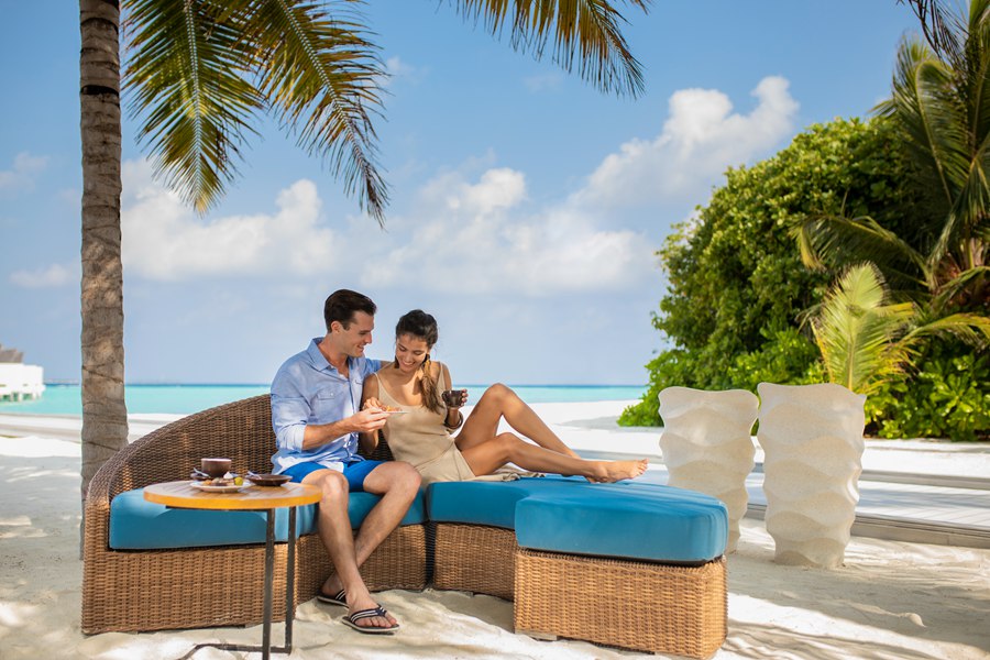 库勒迪瓦鲁 - 咖啡酒廊图片1 - Kuredhivaru Resort and Spa Coffee Lounge Photo 1