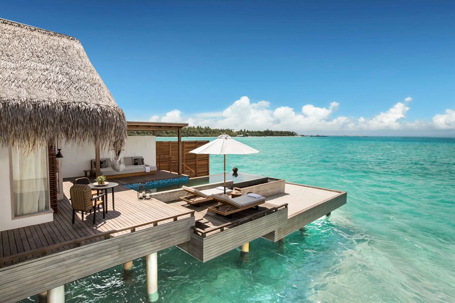 斯茹芬富士 - 高级水上别墅(日落)图片2 - Sirru Fen Fushi-Private Lagoon Resort   Sunset Grand Water Villa with Pool Photo 2