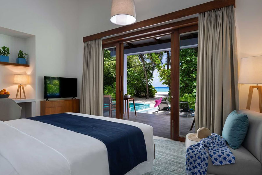 伊芙鲁 - 日落两卧室泳池别墅图片2 - Ifuru Maldives Sunset Two Bedroom Villa with Pool Photo 2