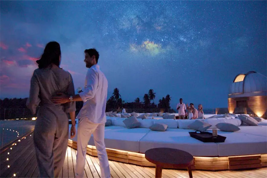 安纳塔拉吉哈瓦岛 - 观星图片2 - Anantara Kihavah Villas Stargazing Photo 2