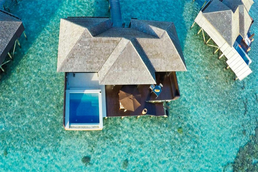莉莉岛 - 日落水上套房图片1 -  Lily Beach  Resort Sunset Water Suites Photo 1