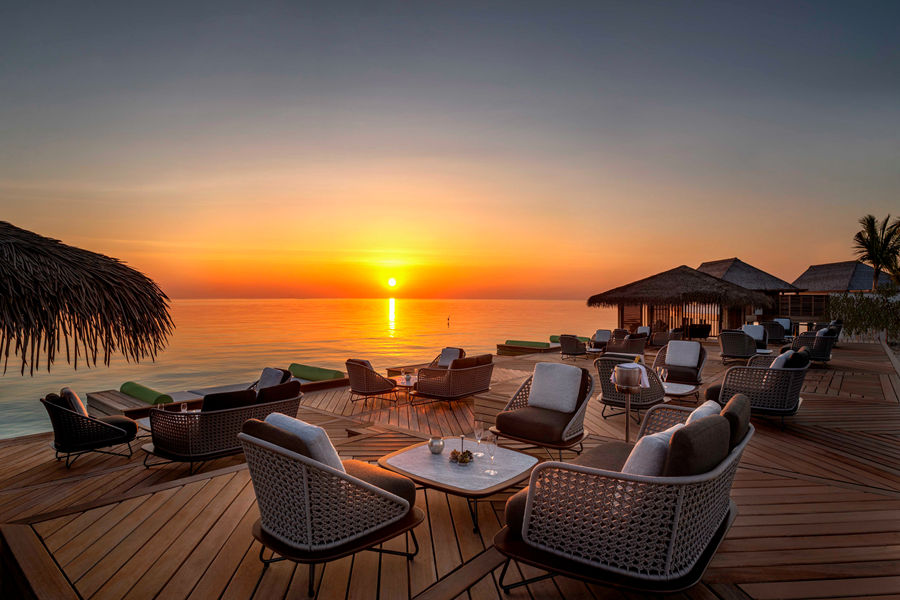 华尔道夫 - 琥珀日落招牌酒吧图片1 - Waldorf Astoria Maldives Ithaafushi  Amber Photo 1
