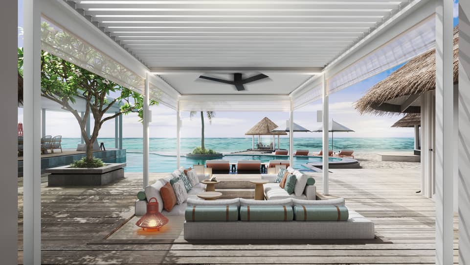 四季库达呼拉 - 三卧库达庄园图片4 - Four Seasons Resort Maldives at Kuda Hura Three-Bedroom Kuda Estate Photo 4