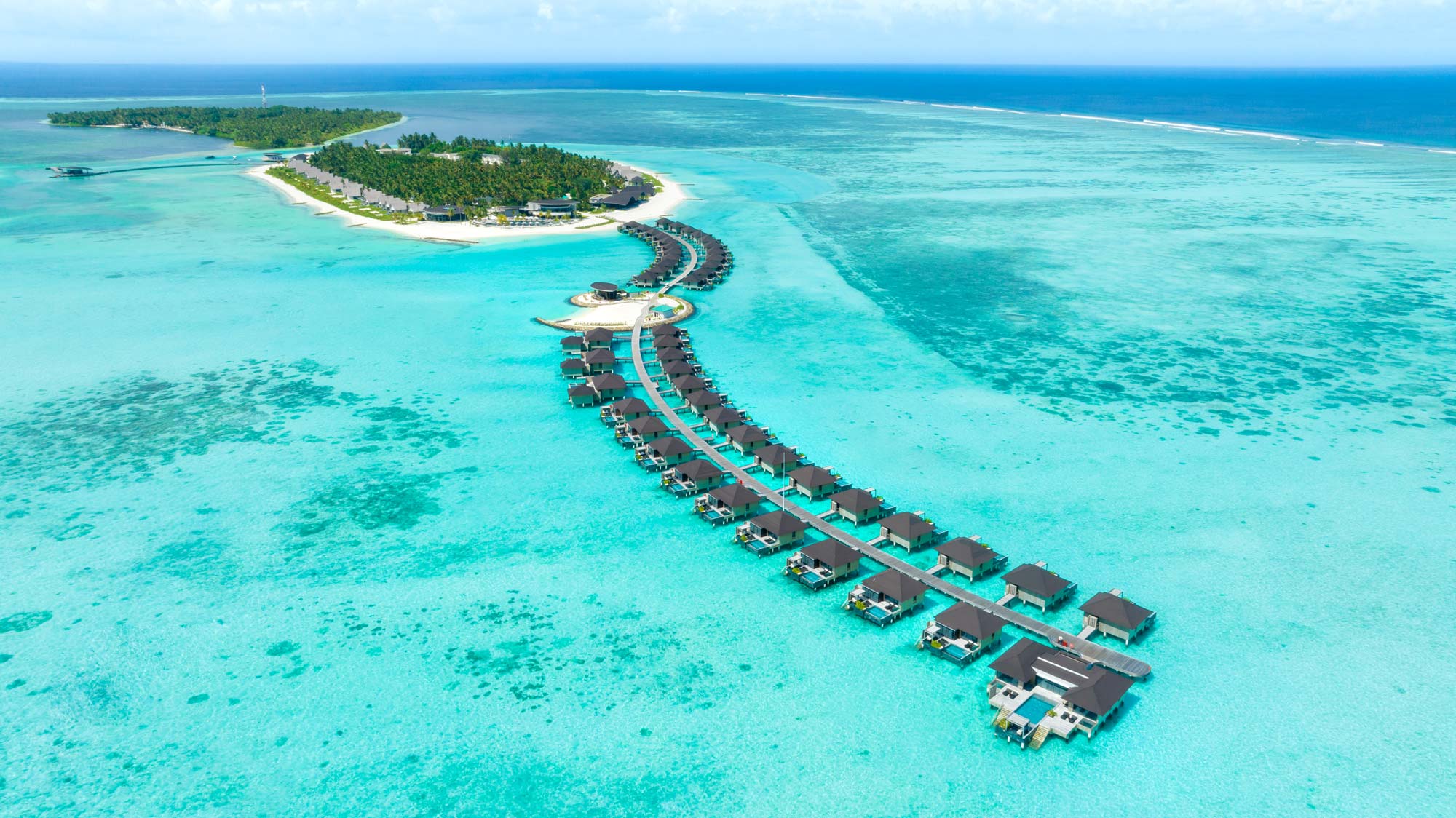 马蒂富士私人岛马尔代夫度假村全景 - Madifushi Private Island Maldives Resort