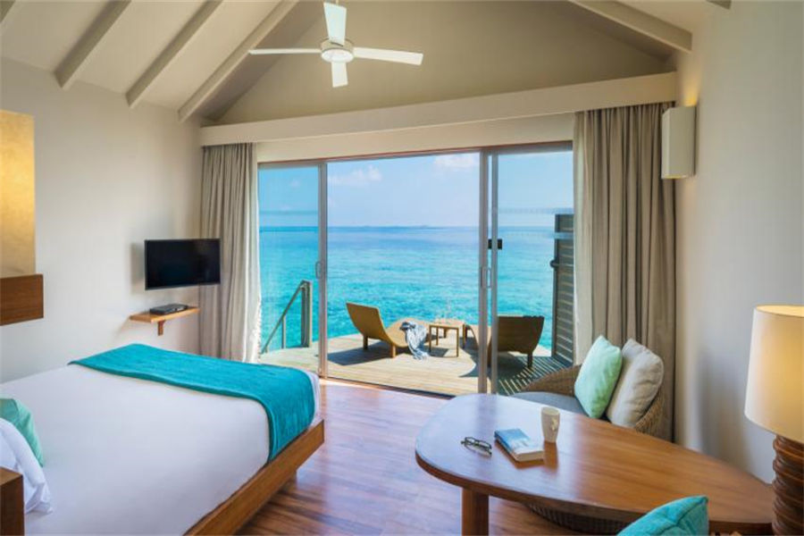 圣塔拉富士 - 豪华水上别墅 图片1 - Centara Ras Fushi Resort & Spa Maldives Deluxe Overwater Villa Photo 1