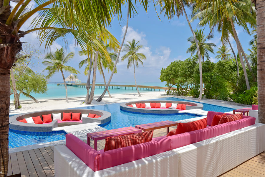 坎迪玛 - 微风泳池酒吧图片2 - Kandima Maldives Breeze Photo 2