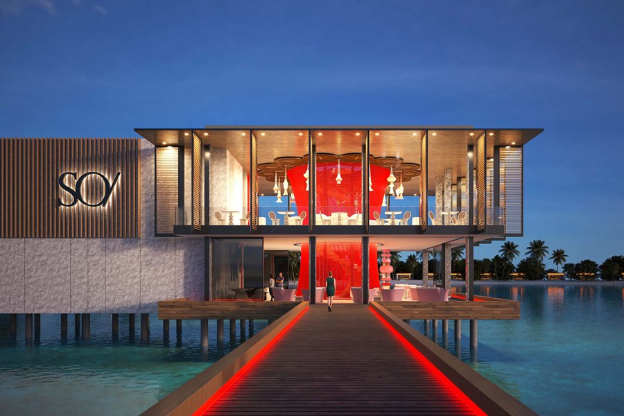 索酒店 So - 接待大厅图片1 - So  Maldives  Arrival Pavilion Photo 1