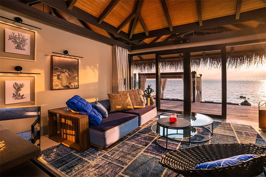 维拉私人岛 - 日落豪华水上泳池别墅图片2 - Velaa Private Island Maldives Sunset Deluxe Water Pool Villa Photo 2