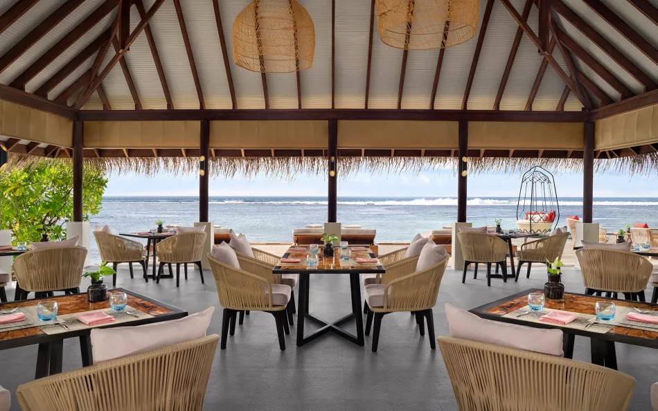 安纳塔拉笛古 - 池畔餐吧（薇利岛）图片2 - Anantara Dhigu Resort & Spa Dhoni Bar Photo 2