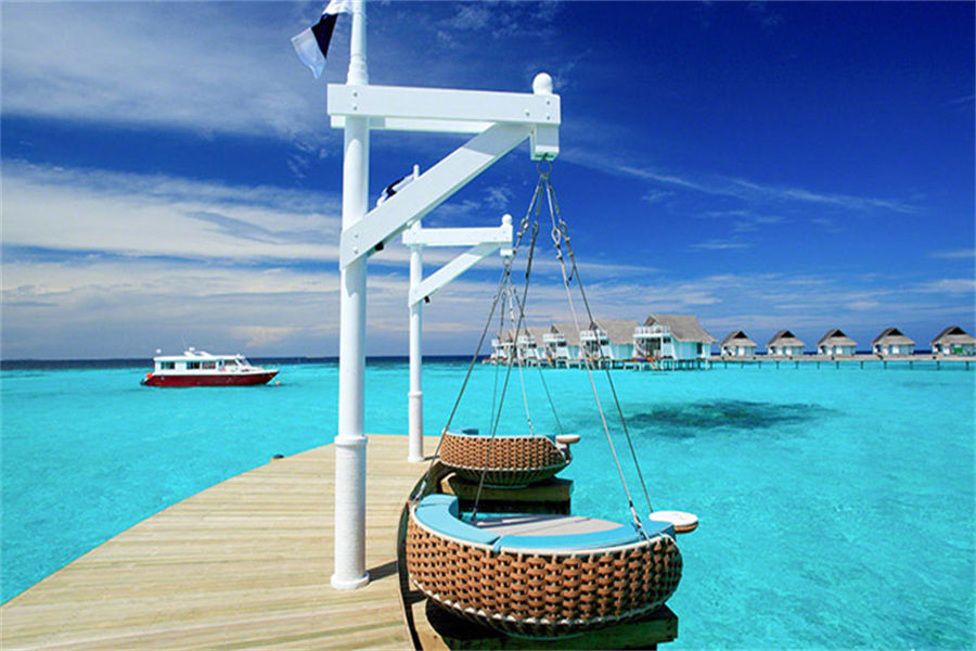 中央格兰德 - 水上酒吧图片4 - Machchafushi Resort&Spa Maldives Aqua Bar Photo 4