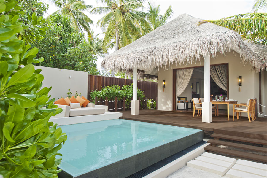 阿雅达 - 日落沙滩泳池套房图片1 - Ayada Maldives Sunset Beach Suite with Pool (1 bedroom) Photo 1