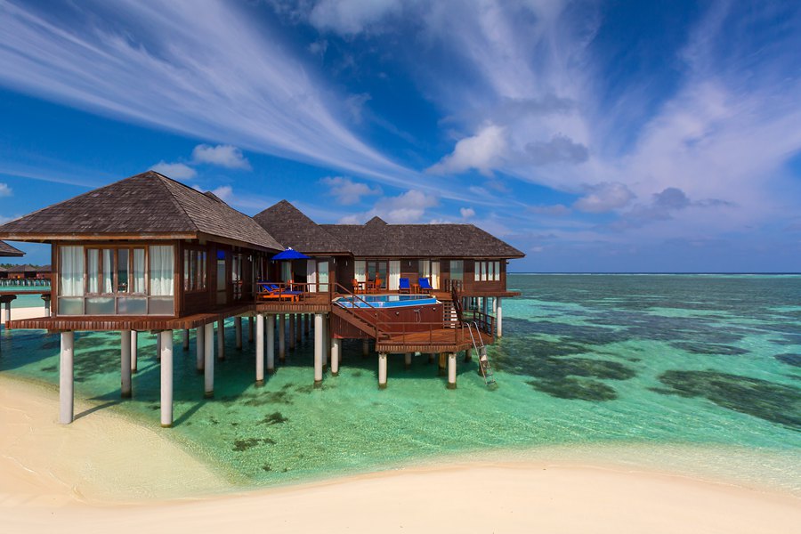双鱼 - 总统水上套房（双卧）图片2 - Sun Siyam Olhuveli Presidential Water Suite 02 Bedroom Photo 2