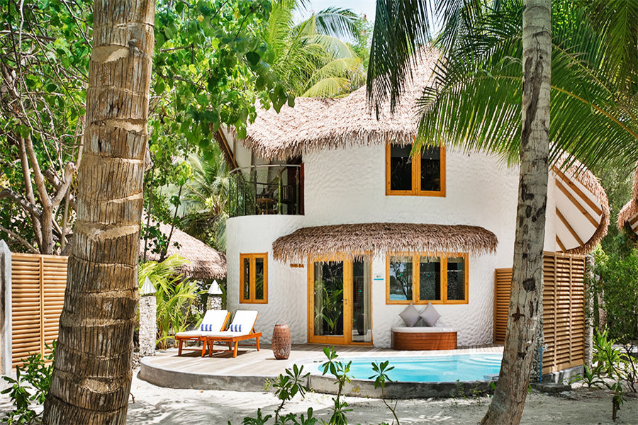 希娜蒙梦幻岛 - 沙滩泳池套房(双卧) 图片1 -  Cinnamon Dhonveli Maldives Beach Suite with Pool Photo 1