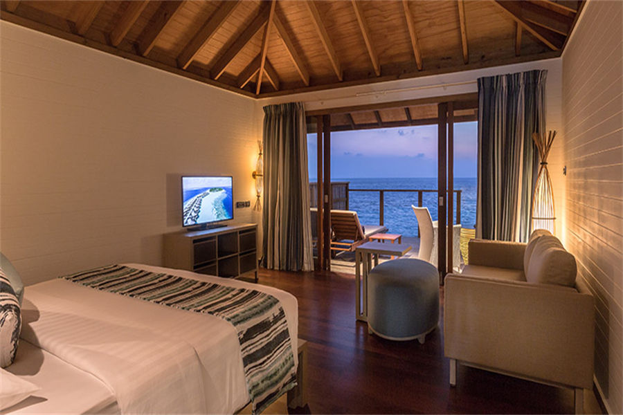 维拉蔓豪 - 带按摩浴缸水上别墅 图片4 - Vilamendhoo Island Resort  Jacuzzi Water Villa Photo 4