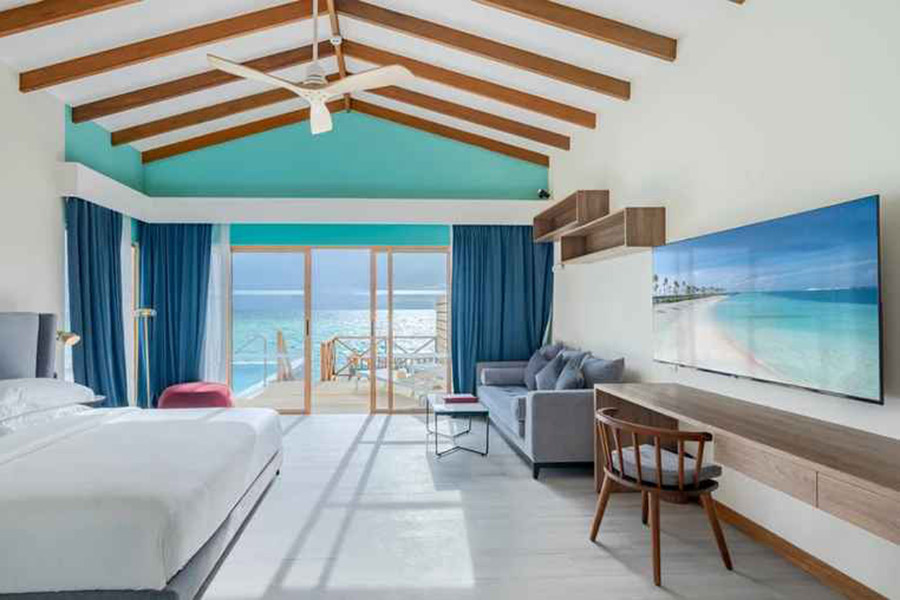 欢乐岛 - 泻湖泳池套房图片4 - Joy Island Maldives Lagoon Suite Pool Photo 4