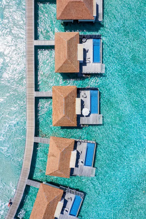 丽笙 - 水上泳池别墅（泄湖景观）图片2 - Radisson Blu Resort Maldives Ovenvater Villa-Pool & Lagoon View Photo 2