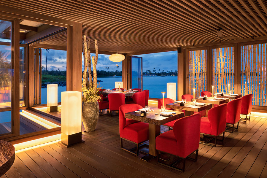 华尔道夫 - 祖马水上日式餐厅图片4 - Waldorf Astoria Maldives Ithaafushi  Zuma Maldives Photo 4