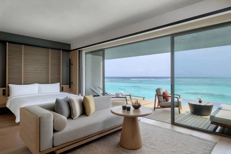 阿丽拉 - 泻湖水上泳池别墅图片2 - Alila Kothaifaru Maldives Lagoon Overwater Pool Villa  Photo 2