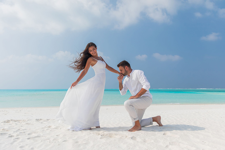 蜜月 - 求婚&婚礼图片2 -  Meeru Island Resort Proposal & Wedding Photo 2