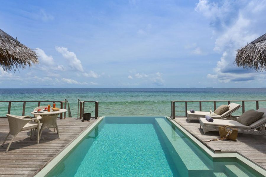 都喜天阙 - 双卧水上泳池阁图片4 - Dusit Thani Maldives Two Bedrooms Overwater Pool Pavilion Photo 4