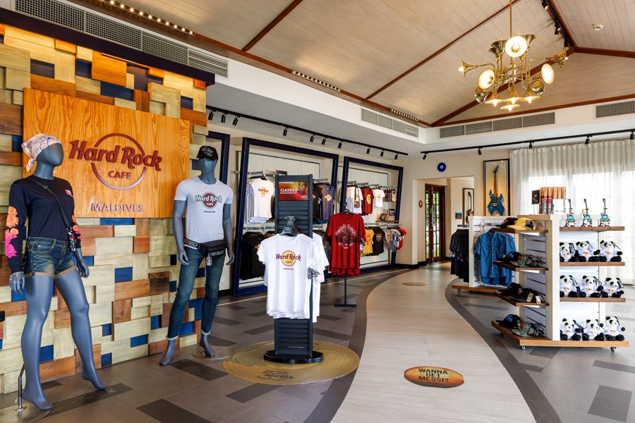 硬石 - 招牌服饰店图片1 - Hard Rock Hotel Maldives Rock Shop Photo 1