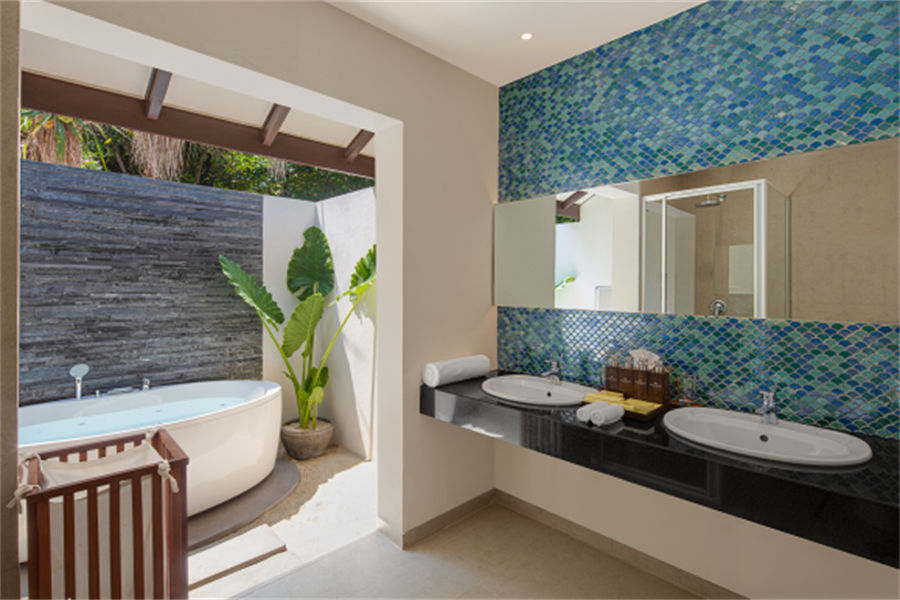 密度帕茹 - 豪华沙滩别墅(按摩浴缸)图片3 - Adaaran Select Meedhupparu Maldives Deluxe Jacuzzi Beach Villa Photo 3