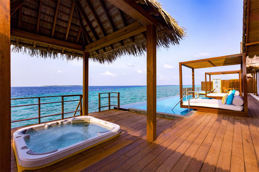 芙拉薇莉 - 双卧礁湖泳池住宅图片4 - Furaveri lsland Resort & Spa Private Luxury Reef Residence (Two Bedrooms) Photo 4