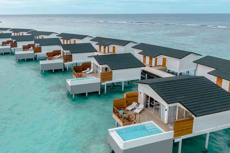 欢乐岛 - 泻湖泳池套房图片2 - Joy Island Maldives Lagoon Suite Pool Photo 2
