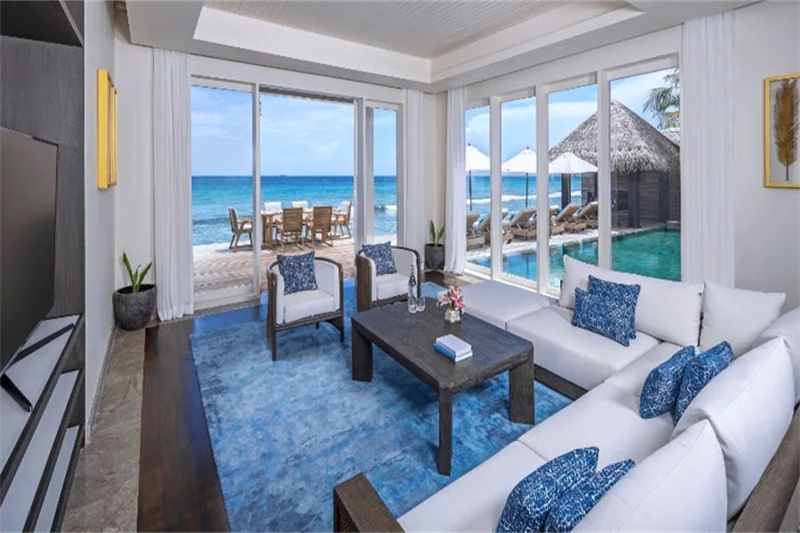 安纳塔纳娜拉杜私人 - 双卧泳池住宅图片2 - Naladhu Private Island Two Bedroom Beach Pool Residence Photo 2