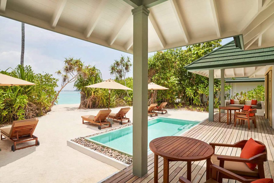 禧亚世嘉 - 三卧沙滩泳池别墅图片2 - Siyam World Maldives 3 Bedroom Pool Beach Villa Photo 2