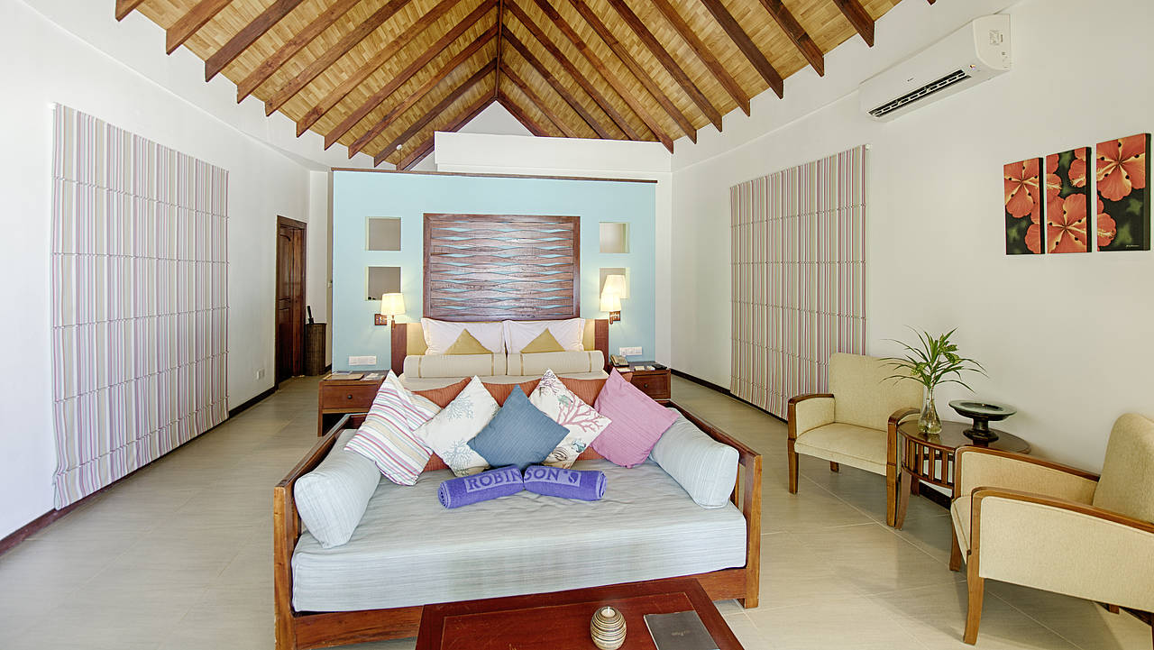 鲁滨逊 - 海滩高级别墅（海洋景观）图片1 - Robinson Club Maldives Beach Villa superior Sea View Photo 1