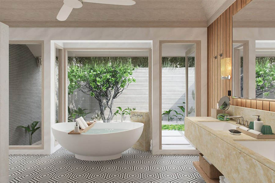 六善肯尼呼拉 - 豪华沙滩泳池别墅套房图片2 - Six Senses Kanuhura Deluxe Beach Villa Suite With Pool Photo 2