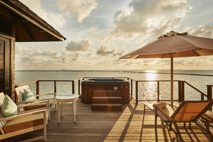 伊露富士（伊露） - 地平线水上别墅（普通/日落）图片2 - Sun Siyam Iru Fushi Horizon Water Villa Photo 2