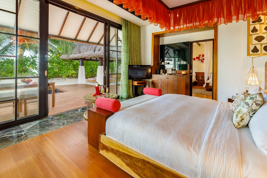 奥臻瑞泽铂丽富士 - 双卧沙滩绿洲泳池阁图片3 - Ozen RESERVE Bolifushi Earth Pool Pavilion Photo 3