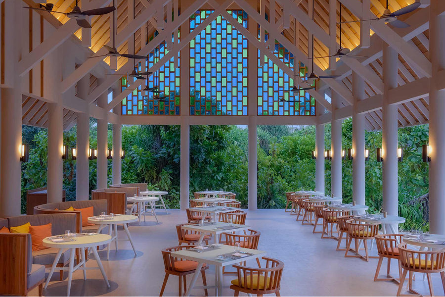 翡翠法鲁富士 - 主餐厅图片3 - Emerald Faarufushi Resort & Spa Aqua Restaurant Photo 3