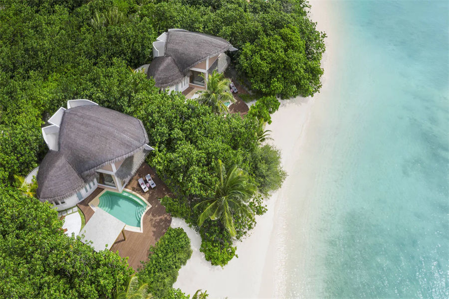 JW万豪 - 日出沙滩泳池别墅图片2 -  JW Marriott Maldives Resort & Spa Sunrise Beach Pool Villa Photo 2
