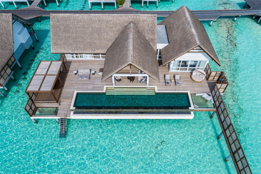 四季兰达吉拉瓦鲁 - 日出/日落双卧水上套房图片4 - Four Seasons Landaa Giraavaru Sunrise/Sunset Two-Bedroom Water Suite Photo 4