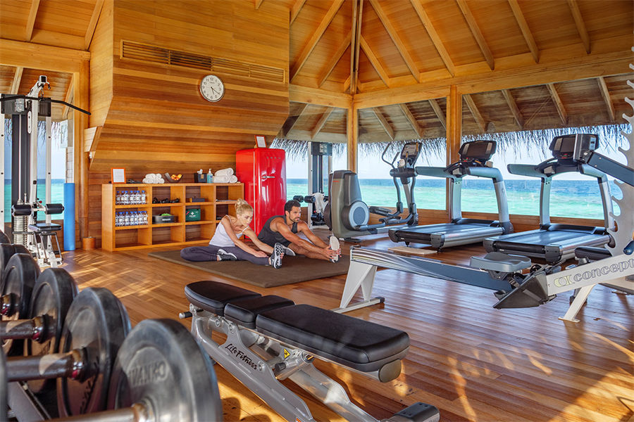 芙花芬 - 海景健身房图片2 -  Huvafen Fushi Spa Resort Maldives GYM Photo 2