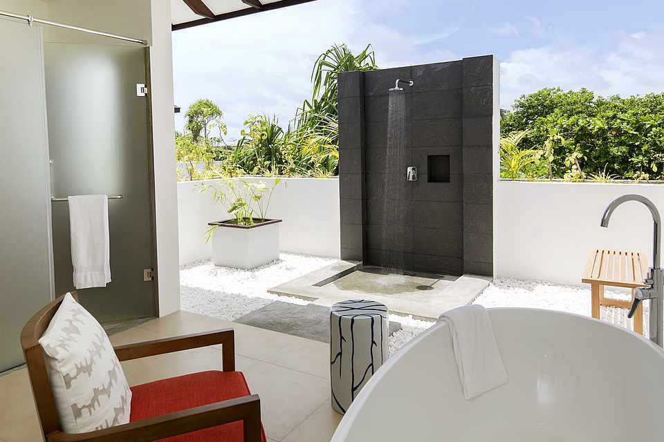 新鲁滨逊努努 - 双人房(一楼/二楼) 图片4 - Robinson Club Noonu Double Room Seaview Superior Balcony/Terrace Photo 4