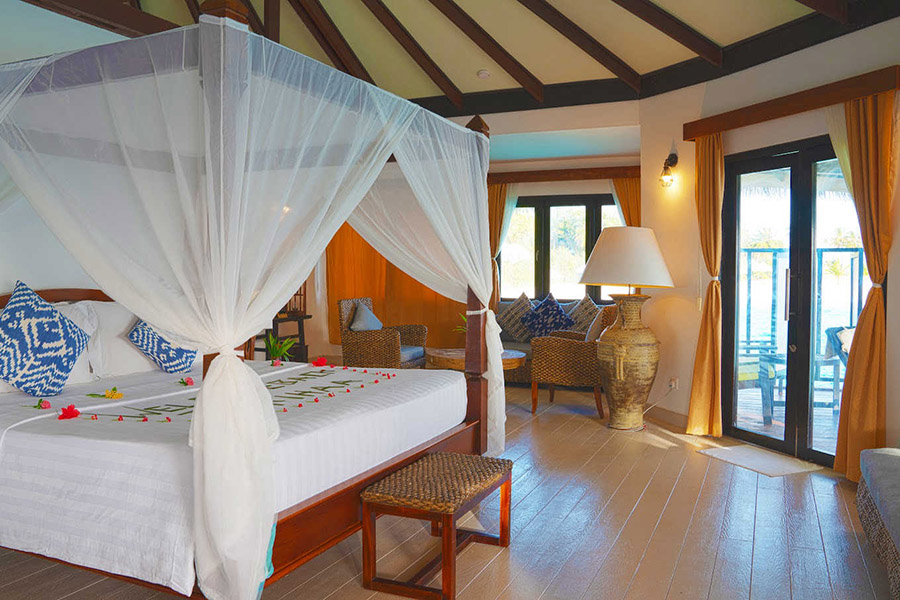 吉哈岛 - 水上泳池别墅图片1 - Kihaa Maldives Water Villa With Pool Photo 1