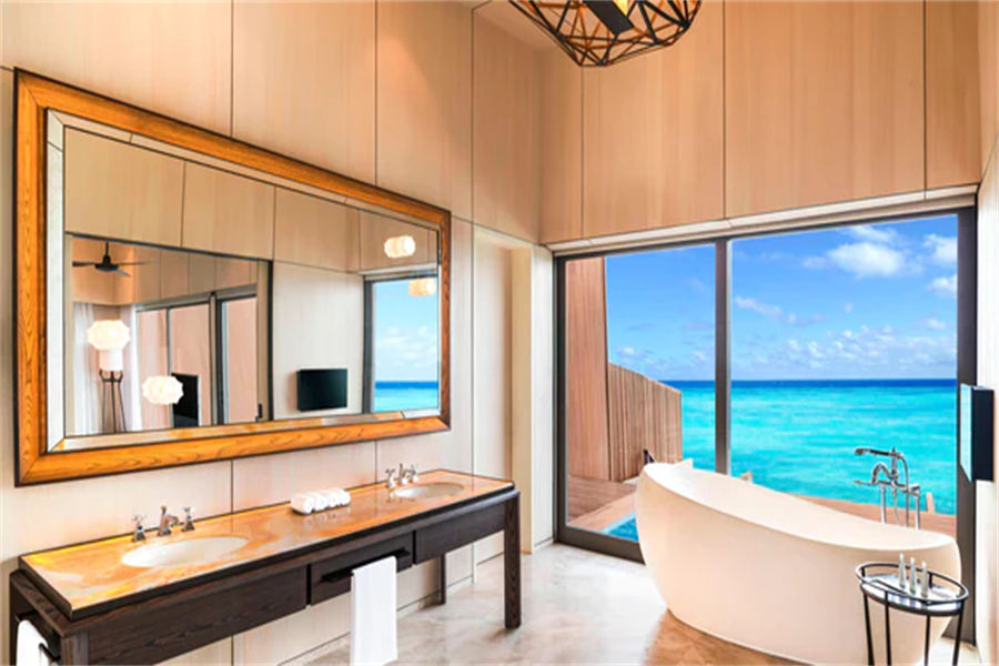 瑞吉 - 日落水上泳池别墅图片4 - The St. Regis Maldives Vommuli Resort Sunset Overwater villa with pool Photo 4