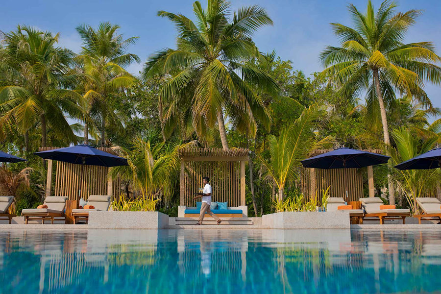 翡翠法鲁富士 - 日落泳池酒吧图片4 - Emerald Faarufushi Resort & Spa Sunset Pool & Bar Photo 4