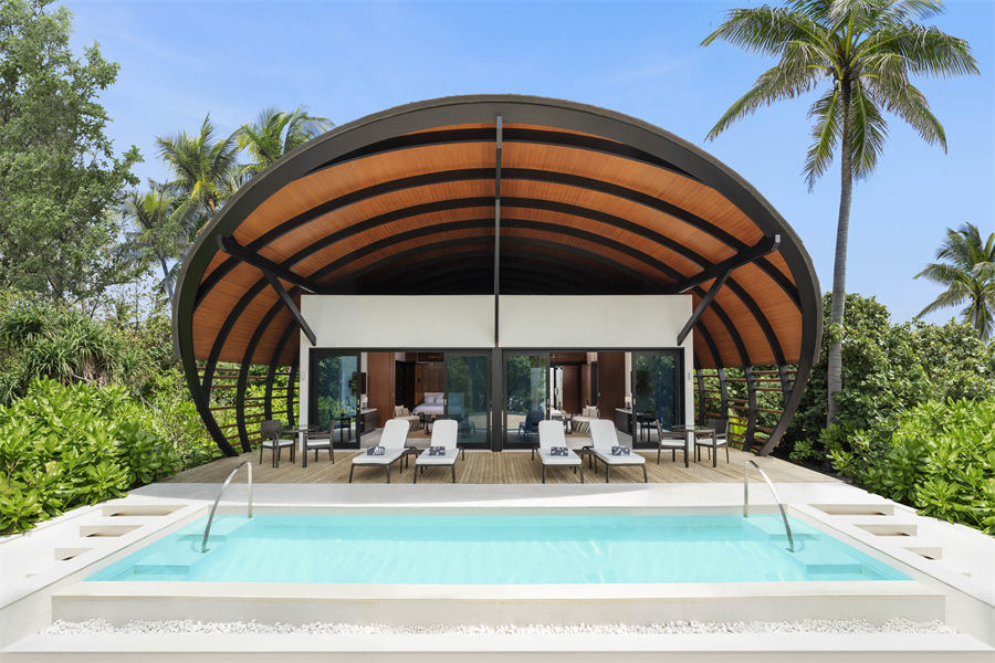 威斯汀 - 双卧泳池别墅 图片1 - The Westin Maldives Miriandhoo Resort Two Bedroom Villa Pool Photo 1
