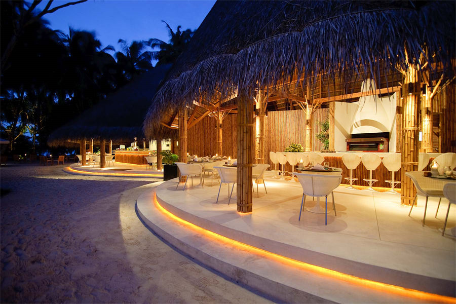 库拉玛蒂 - 地中海餐厅图片1 - Kuramathi Resort Maldives Palm Photo 1