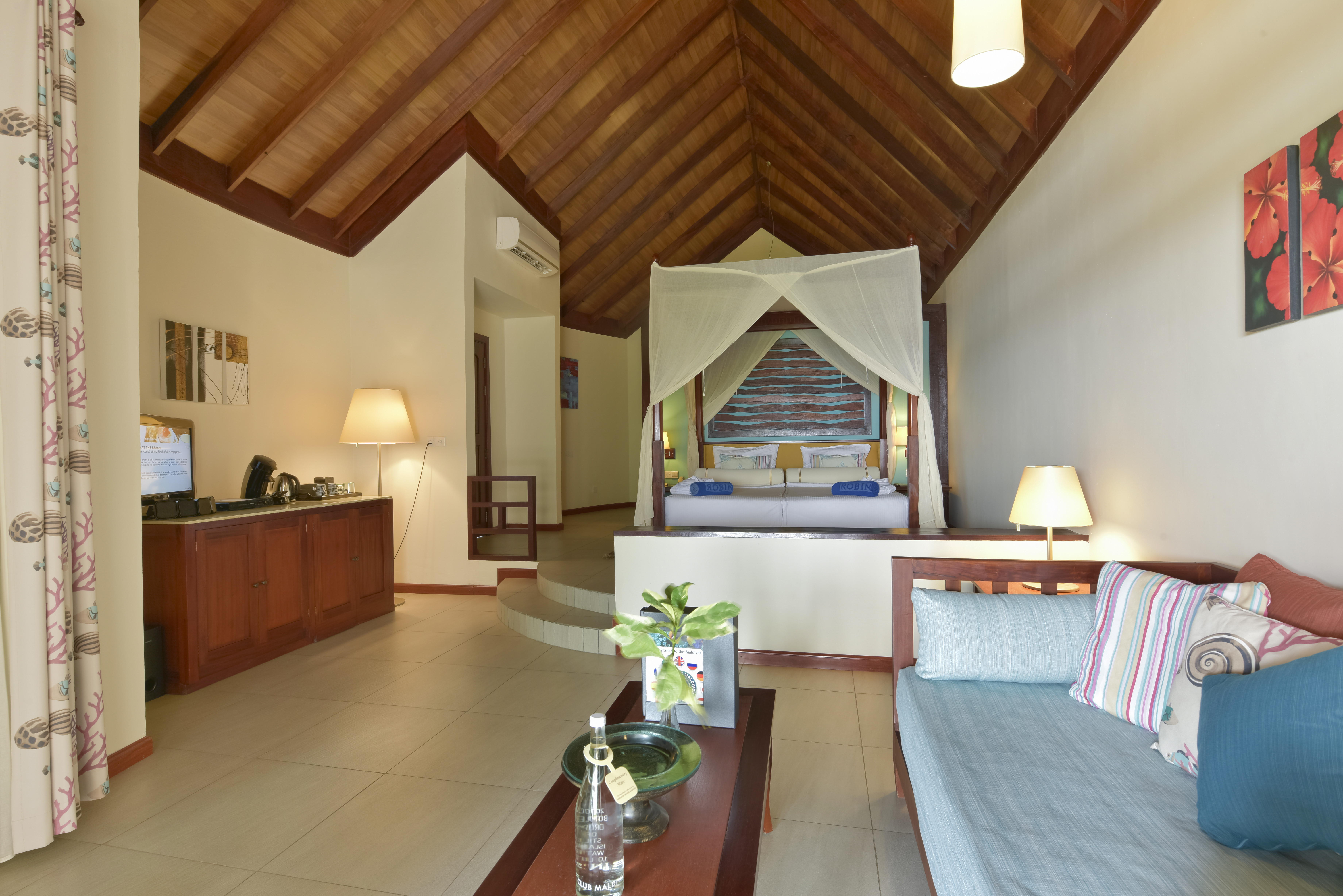 鲁滨逊 - 海滩别墅（海洋景观）图片1 - Robinson Club Maldives Beach Villa Comfort Sea View Photo 1
