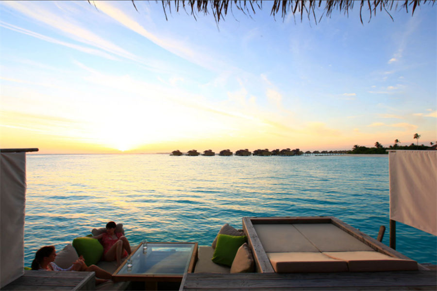 六善拉姆 - 泻湖水上别墅图片2 - Six Senses Latitude Laamu Lagoon Water Villa Photo 2