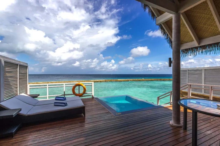 库达拉 - 水上泳池别墅图片3 - NH Maldives Kuda Rah Resort Water Villa with private pool Photo 3