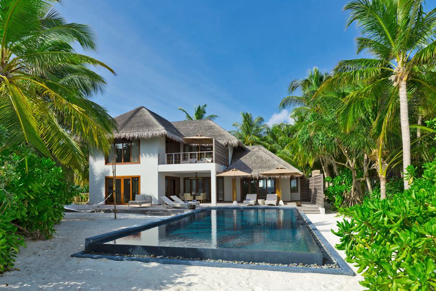 都喜天阙 - 双卧沙滩泳池住宅图片2 - Dusit Thani Maldives Two Bedrooms Beach Pool Residence Photo 2