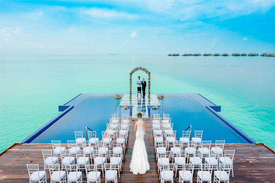 港丽 - 婚礼&蜜月图片1 - Conrad Maldives Rangali lsland Weddings & Celebrations Photo 1