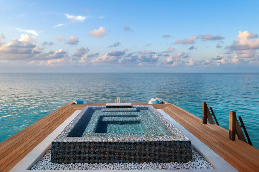 华尔道夫 - 三卧水上泳池别墅图片3 - Waldorf Astoria Maldives Ithaafushi  Three Bedroom Overwater Villa with Pool Photo 3
